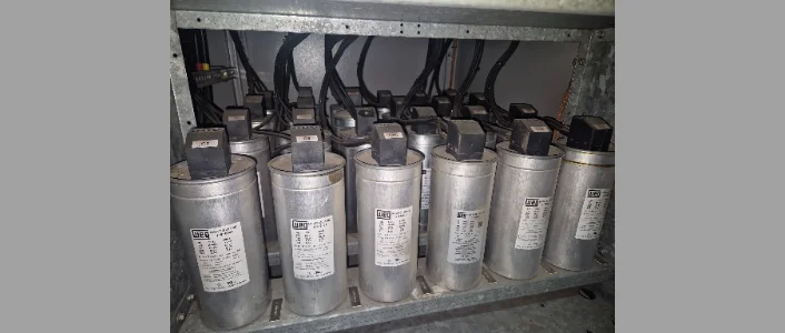 comissionamento de banco de capacitores