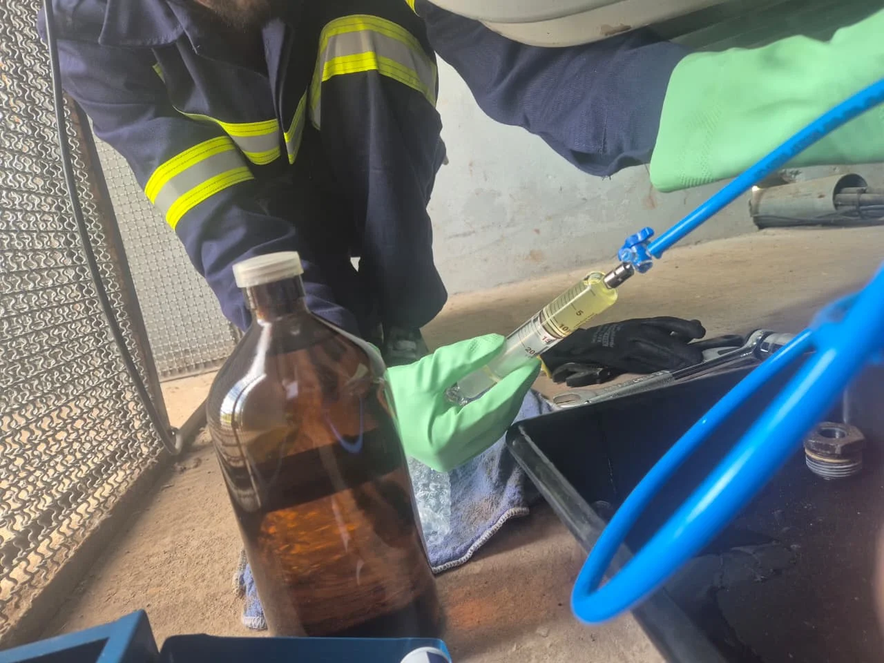 ensaio de rigidez dielétrica do óleo isolante em São Paulo